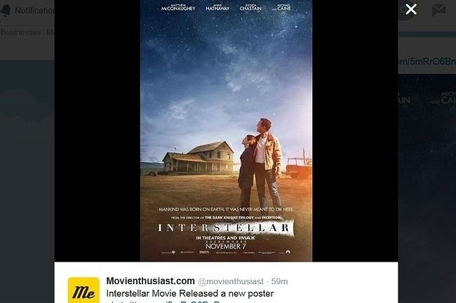 "Interstellar" od 7 listopada w kinach! (fot. screen z...