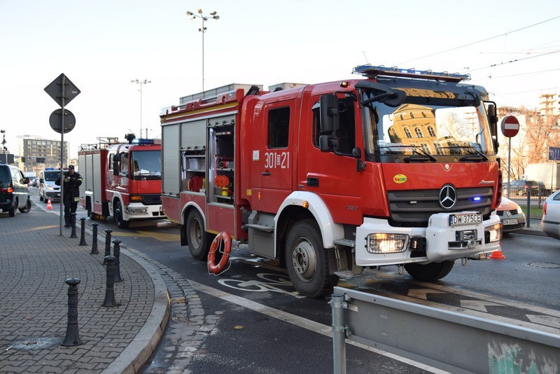 Wypadek na Ruskiej. Wrocław, 12.12.2016