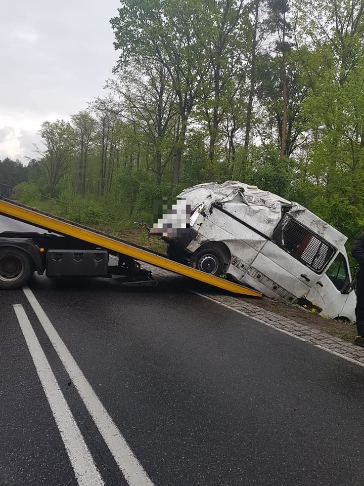 Wypadek pod Kaszewcem 10.05.2019