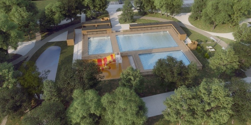 W Gniewkowie powstanie zespół basenów letnich ze strefą rekreacyjną. Wykonawcą będzie warszawska firma