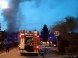 Pożar domu w Tychach. Jedna osoba poszkodowana ZDJĘCIA