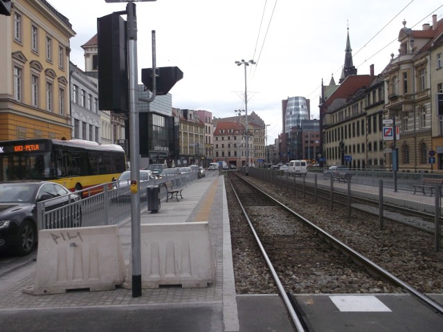 Tak wygląda nowy przystanek przy ul. Zamkowej