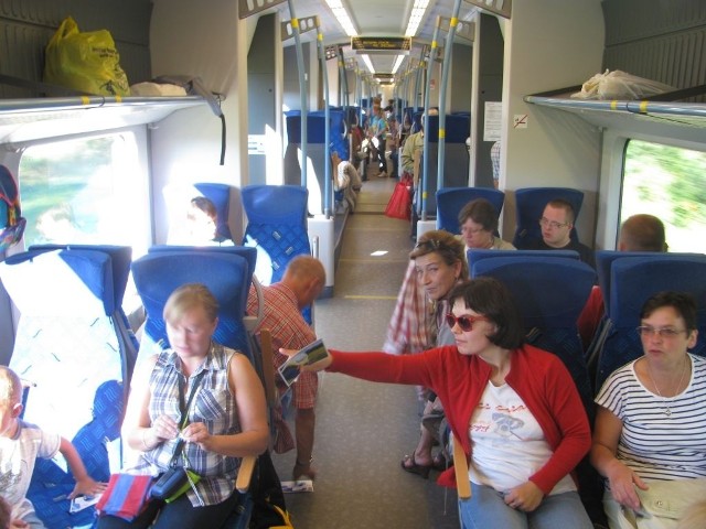 Koleje Śląskie zabrały niepełnosprawnych na wycieczkę do Wisły