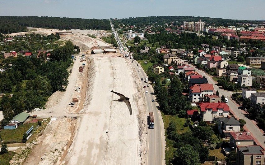 Skarżyski odcinek ekspresowej S-7 otworzą już za kilka miesięcy – być może jeszcze w wakacje! [ZDJĘCIA I WIDEO Z DRONA]