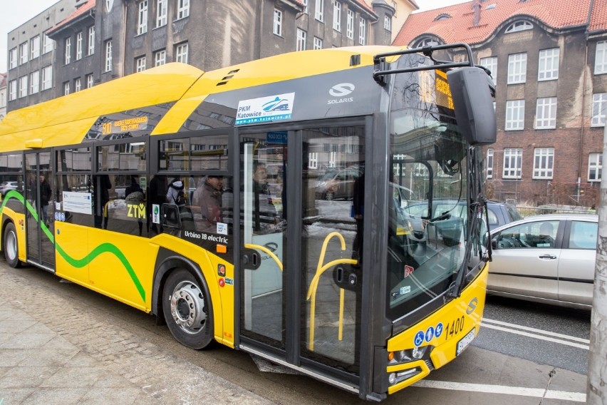 Katowice mają pięć nowych autobusów elektrycznych...