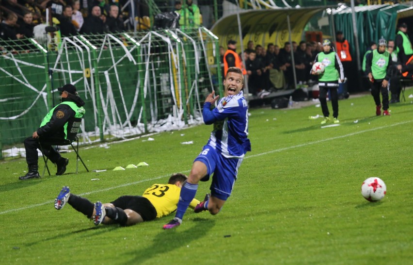 GKS Katowice - Ruch Chorzów 1:2. Derby na Bukowej wygrali...
