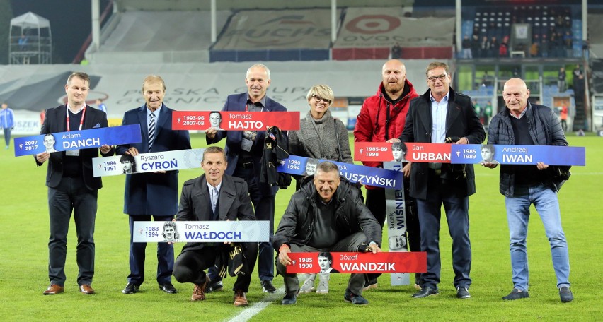 Mecz Górnik Zabrze - Lech Poznań był okazją, by odsłonić...