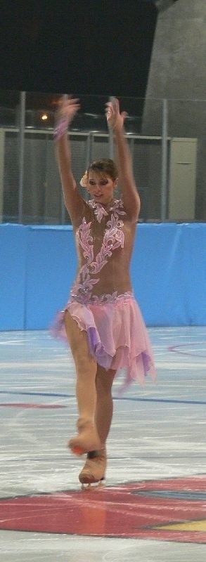 Dla publiczności zatańczyła mistrzyni Polski Dorota Pieńkoś.