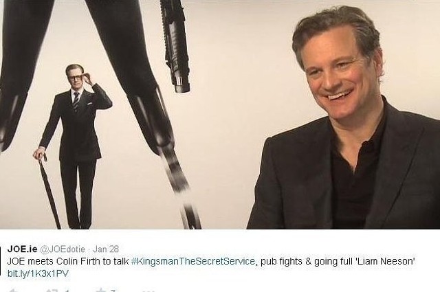 Colin Firth (fot. screen z Twitter.com)