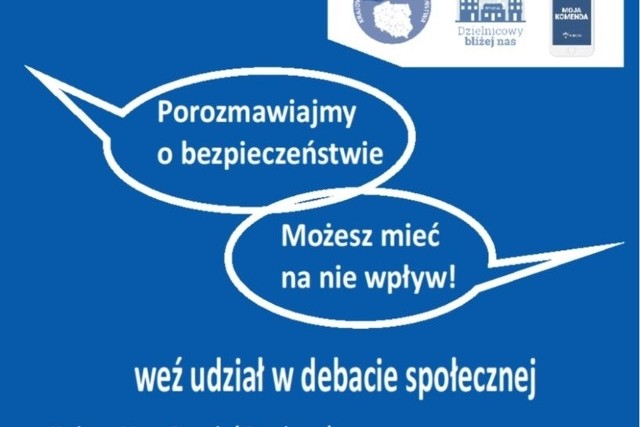 Debata ma zmniejszyć dystans pomiędzy policjantami, a mieszkańcami.