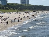 Międzyzdroje: tłumy turystów na plaży! [ZDJĘCIA]