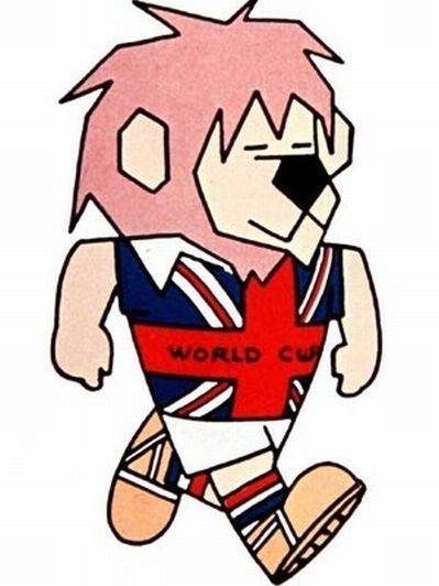 Willie - Mistrzostwa Świata 1966 (Anglia) Willie to pierwsza w historii maskotka mistrzostw świata. Przedstawiała ona lwa ubranego w koszulkę z flagą Wielkiej Brytanii i grającego w piłkę. Nadano jej imię World Cup Willie. 