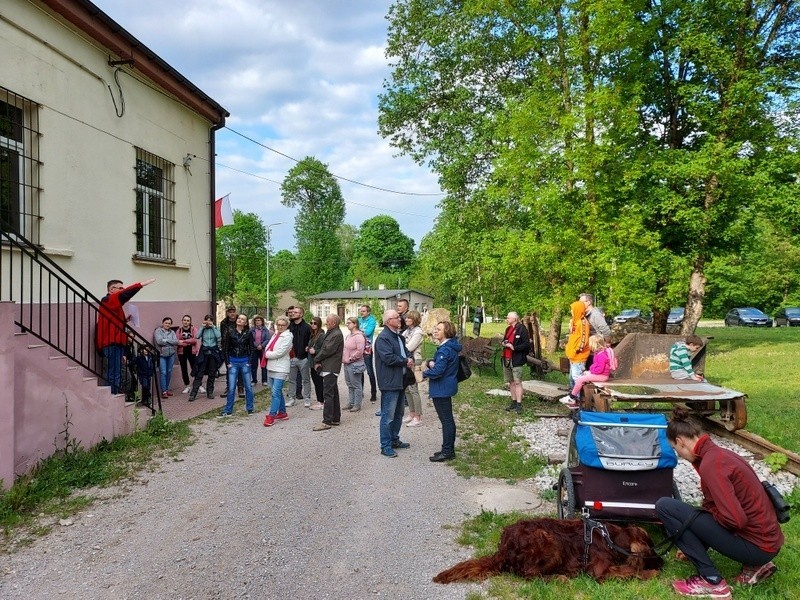 Moc atrakcji pod osłoną nocy! Pierwsze nocne zwiedzanie w Miedziance, w gminie Chęciny. Zobaczcie zdjęcia