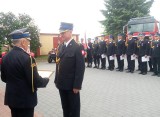Powiatowe święto strażaków w Opatowie. Były awanse, odznaczenia i słowa uznania. Zobacz zdjęcia