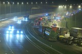 Kraków. Wypadki na autostradzie A4. Nie żyje jedna osoba [WIDEO INTERNAUTY]