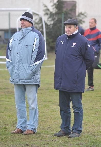 Mieczysław Broniszewski (z prawej) odchodzi z GKP Gorzów w niesławie