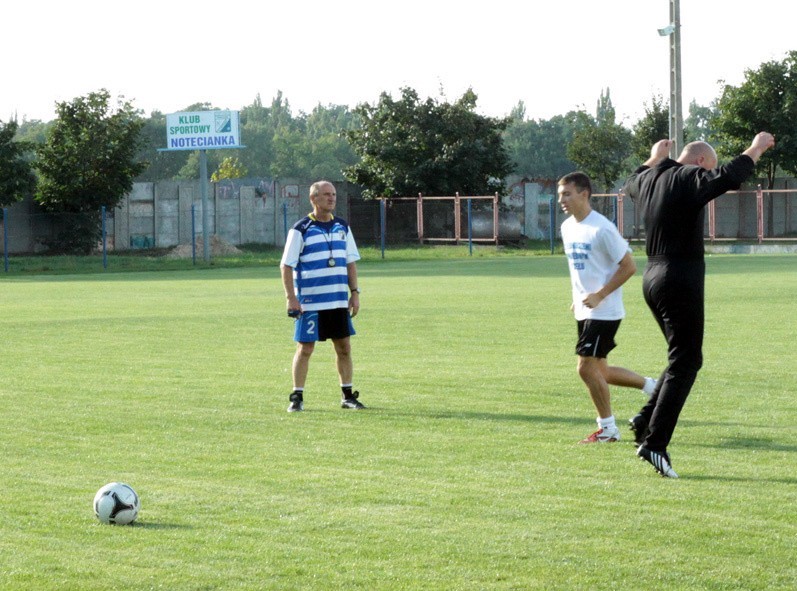 Eugeniusz Bednarek poprowadził trening Notecianki Pakość [zdjęcia]