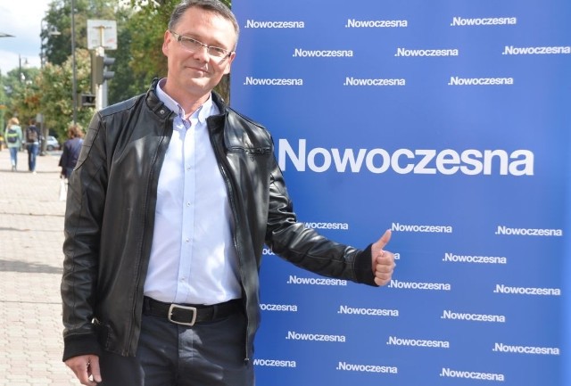 Paweł Gryszpiński jest przedstawicielem Konecczyzny na liście kandydatów do Sejmu .Nowoczesnej