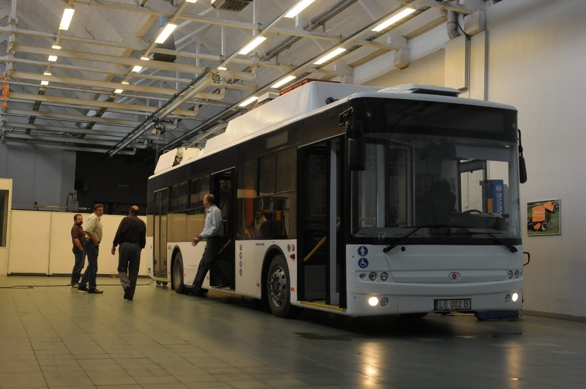 Pierwszy trolejbus Bogdan-Ursus jeździ po Lublinie na próbę
