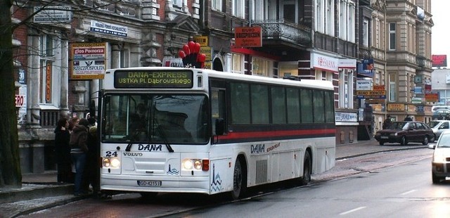 Autobus jednego z przewoźników