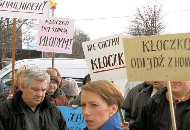 Tak mieszkańcy protestowali w 2011 r.
