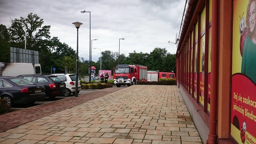 Pożar busa na Zwycięskiej, Wrocław, 15.07.2016