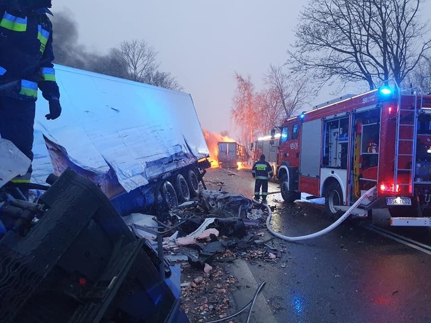 Tragiczny wypadek na DK8 w miejscowości Stok. Kierowca...