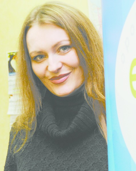 Na zdjęciu Katarzyna Oszańca z firmy Atmoterm, koordynatorka projektu "Opolskie EkoForum&#8221;