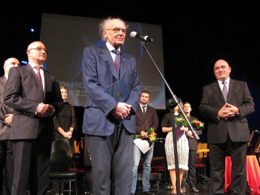 Wojciech Kilar z nagroda w dziedzinie kultury w Chorzowie