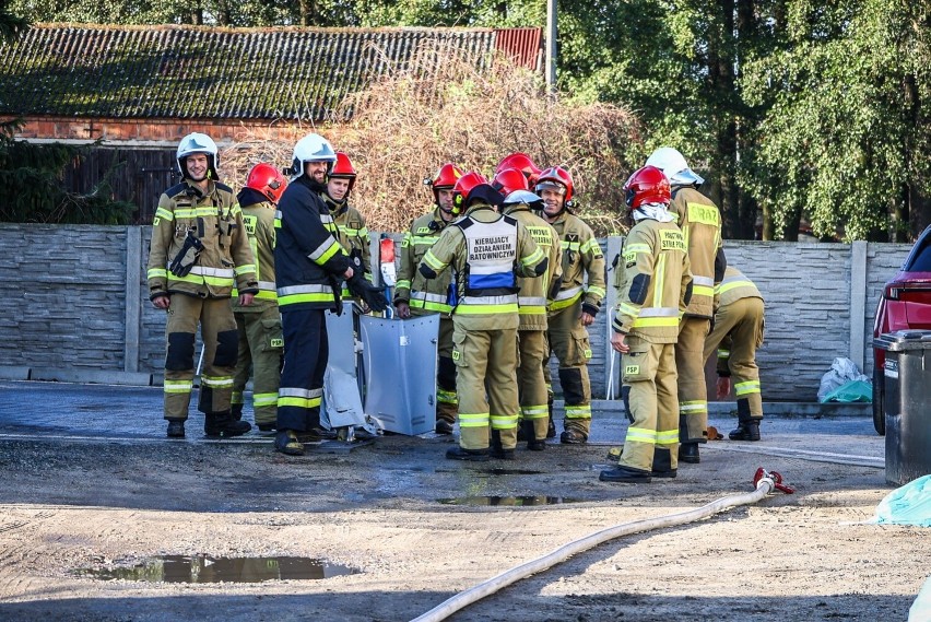 O skrzynkę gazową zahaczyła śmieciarka. Konieczna była...