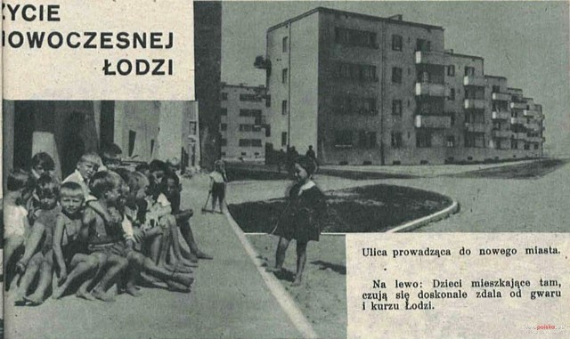 W nocy z 14 na 15 stycznia 1940 Niemcy wyrzucili z osiedla im. Montwiłła-Mireckiego w Łodzi 5 tys. mieszkańców.  Było to jedno z najnowocześniejszych osiedli w okupowanej Polsce. Na zdjęciu ilustracja z przedwojennej prasy.