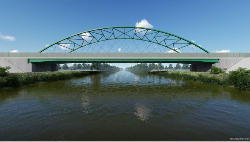 Nad Kanałem Gliwickim będzie zbudowany most.