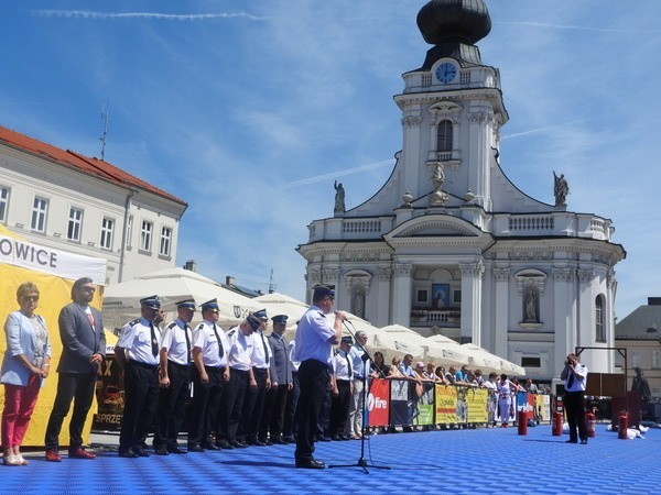 Strażacy popisywali się w Wadowicach