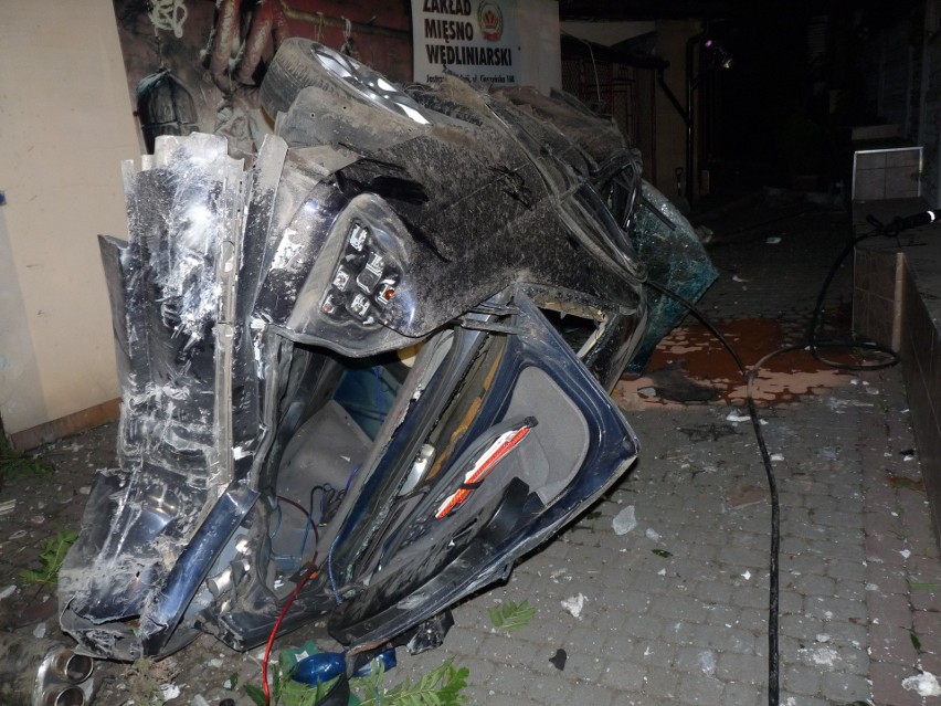 Pijany kierowca bmw w Jastrzębiu spowodował poważny wypadek