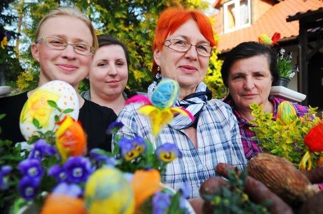 Panie z Koła Gospodyń Wiejskich z Górska są już gotowe na przyjęcie wielkanocnych gości