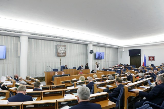 Posiedzenie Senatu, zdjęcie ilustracyjne