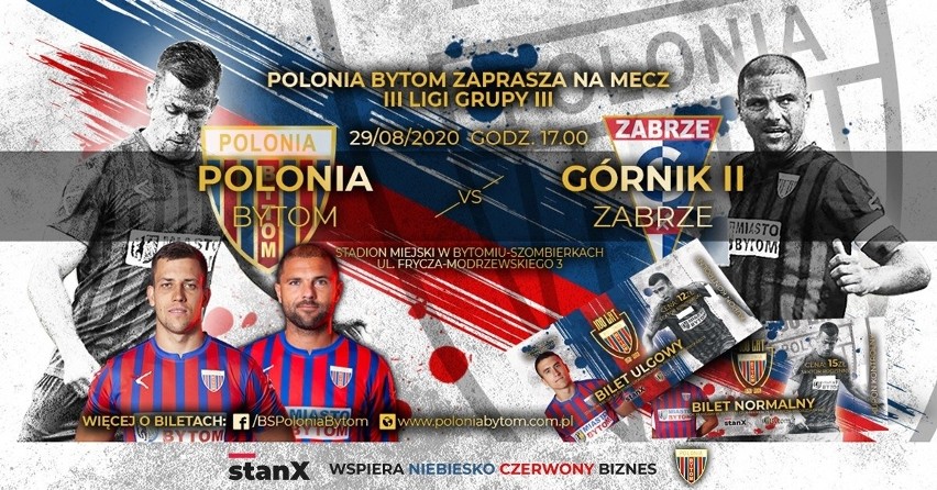 Polonia Bytom - Górnik II Zabrze LIVE, WYNIK, NA ŻYWO, GDZIE OGLĄDAĆ Polonia wreszcie zagra u siebie, choć na Szombierkach