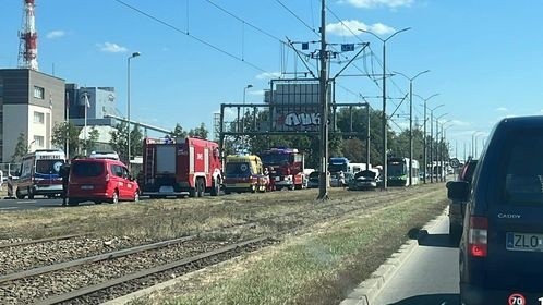 Dwa wypadki na ulicy Gdańskiej w Szczecinie. Spore utrudnienia