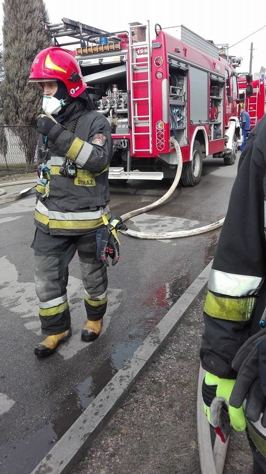 Pożar przy ul. Granicznej w Lubomi pozbawił rodzinę dorobku...