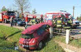 Stara Łomża: Wypadek na DK63. Dziecko trafiło do szpitala (zdjęcia)