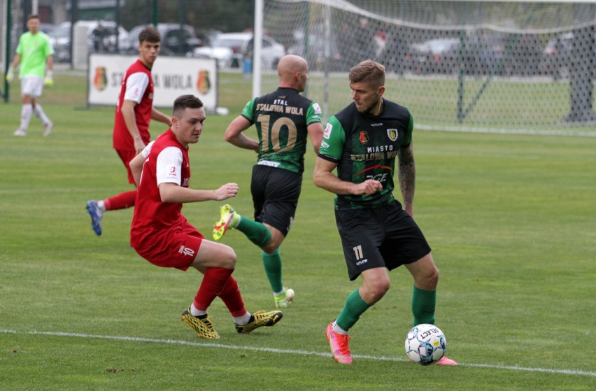 Stal Stalowa Wola - Czarni Połaniec (ZDJĘCIA Z MECZU)