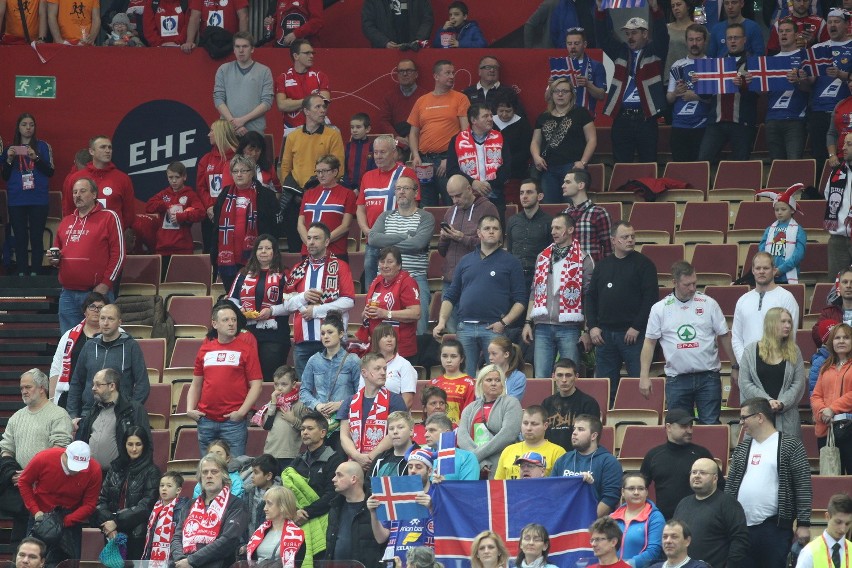 Euro 2016 piłkarzy ręcznych: Islandia - Białoruś w Katowicach [ZDJĘCIA KIBICÓW]