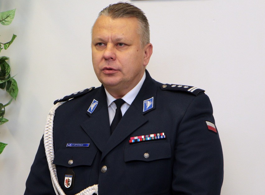 Insp. Paweł Spychała, Komendant Wojewódzki Policji z...