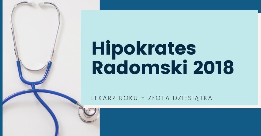 Dziś wręczymy nagrody laureatom akcji Hipokrates Roku 2018 w...