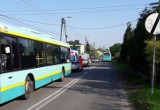 Jaworzno: Wypadek dwóch autobusów PKM Jaworzno na Chropaczówce ZDJĘCIA