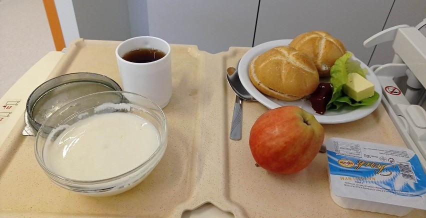Śniadanie w Szpitalu Uniwersyteckim w Krakowie