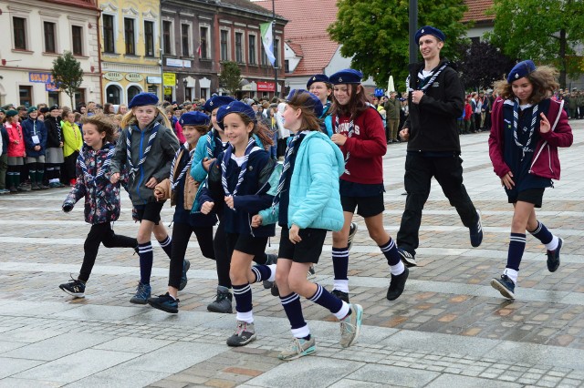 Myślenice. Inauguracja Roku Harcerskiego 2022/23