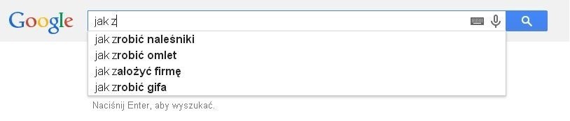 Pytania do Google'a. Zobacz, co odpowiada