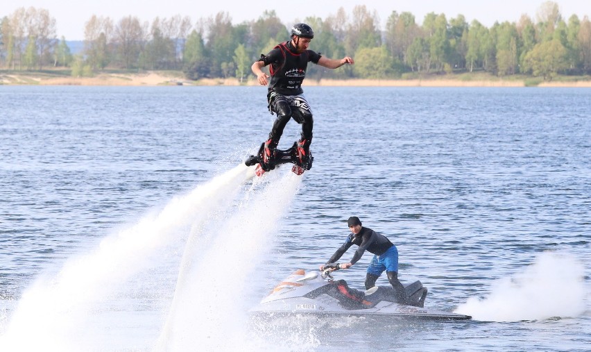 Flyboard na Pogorii III. Mistrzostwa Polski w Dąbrowie...