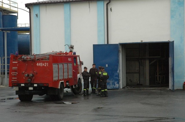 Po godz. 8.00 sytuacja była już opanowana. Na miejscu pozostał już tylko jeden zastęp strażaków.